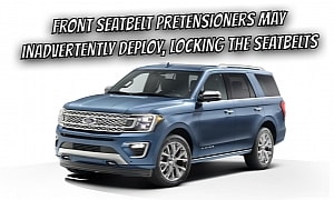 Ford Expedition and Lincoln Navigator SUVs Recalled for Seatbelt Pretensioner Concern