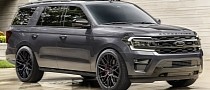 Ford Expedition Stealth Has a Complete Performance Pack, Goes Down on CGI Wheels