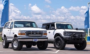 Ford Expert Owns Modified Old and New Broncos, 1995 XLT and 2021 Badlands Get Compared