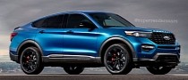 Ford Explorer ST Becomes Unlikely Virtual Rival for the Mercedes GLE 53 Coupe