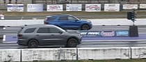 Ford Explorer ST Drags Dodge Durango Hellcat and the Unthinkable Happens, Twice