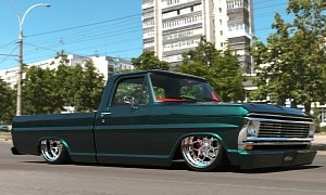 Ford F-100 "Low Level" Rides Like a Car in Sleek Rendering