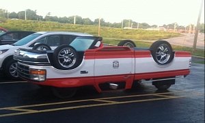 Ford F-150 Converted to Drive Upside Down Is Australian Humor