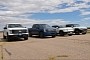Ford F-150 Lightning Drag Races Rivian R1T, GMC Hummer EV Says “Hold My Beer”