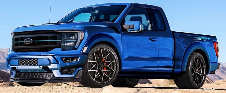 Ford F-150 Lightning Extended Cab ICE Raptor rendering by jlord8