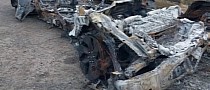Ford F-150 EV Truck Reduced to Ashes, Must Have Been Struck by Lightning