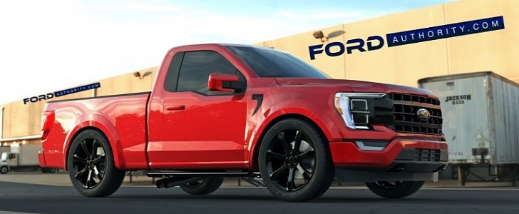 2023 Ford F-150 Lightning Revival rendering by Ford Authority