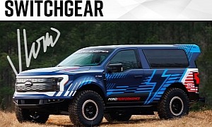 Ford F-150 Lightning Switchgear Easily Morphs Into a Two-Door Bronco-Type SUV, Right?