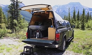 Ford F-150 Was Turned Into a Cozy Micro Camper With a Simple yet Very Practical Design