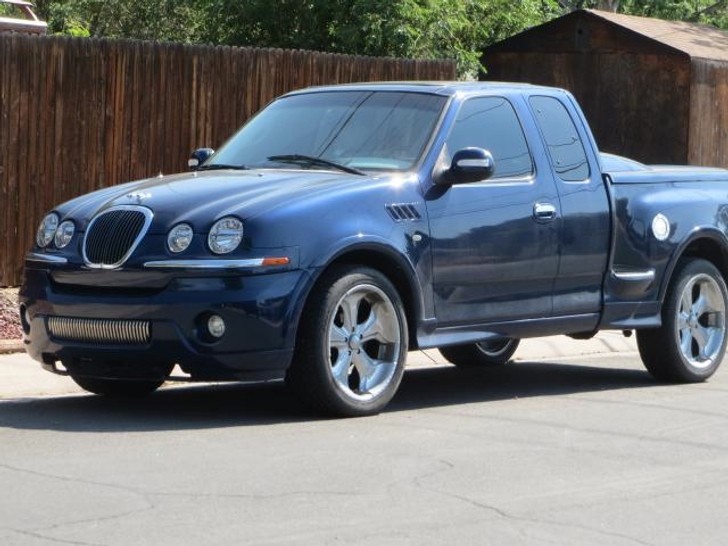Ford F-150 with Jaguar S-Type Face