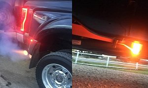 Ford F-450 Heavy Duty Exhaust Turns into Blowtorch, Owner Gets Full Refund
