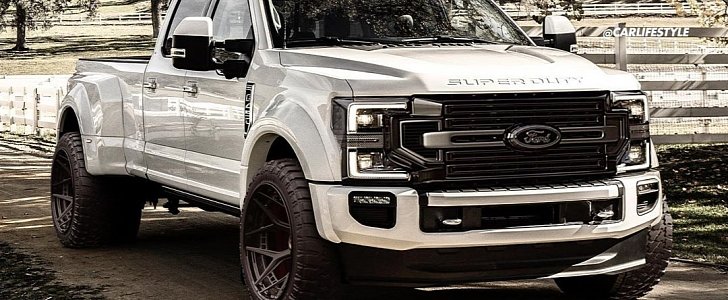 Ford F-450 Super Duty "Dually King" rendering