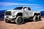 Ford F450 "Great White" Is a 6x6 Land Shark, Was Headed to SEMA