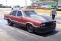 Ford Fairmont Sedan Is an Unlikely Dragster, Runs 5-Second 1/8-Mile
