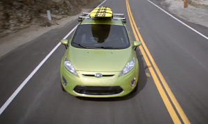 Ford Fiesta Commercial: The Surfer Trailer