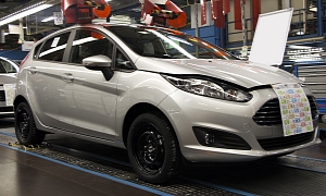 Ford Fiesta Facelift Production Begins
