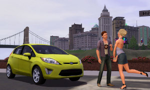 Ford Fiesta Gets into Sims 3