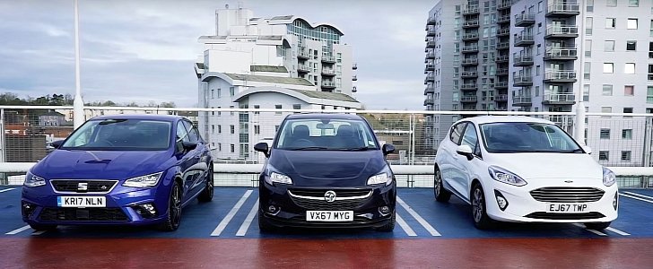 Ford Fiesta, Opel Corsa and SEAT Ibiza Comparison from Women's Perspective.
