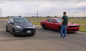 Ford Fiesta ST Is Faster Than a Hellcat... in Valet Mode