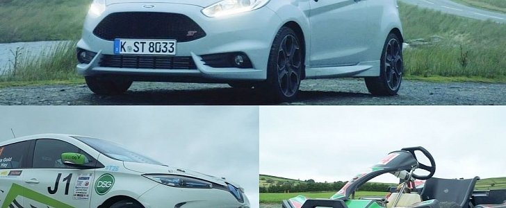 Ford Fiesta ST200 Takes on a Renault Zoe Race Car: Which Is More Fun?