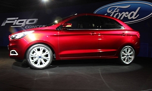 Ford Figo Sedan Concept Is the Ka with a Boot <span>· Live Photos</span>