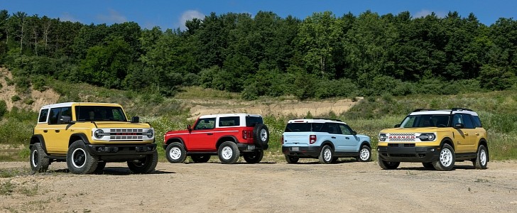 2023 Ford Bronco and Bronco Sport Heritage Limited Edition 