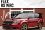 Ford Flex RS Digitally Becomes Shorter and Feistier, Dreams About WRC Racing
