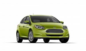 Ford Focus Electric Adds Outrageous Green Metallic Paint For MY 2018