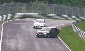 Ford Focus Nurburgring Crash is a Quick Performance Driving Lesson
