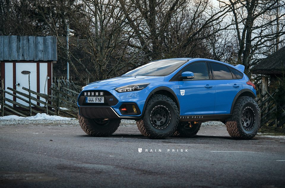Ford Focus RS 4x4 Rendered As The Offroading Hot Hatch We 
