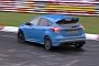 Ford Focus RS Activates Drift Mode on Nurburgring