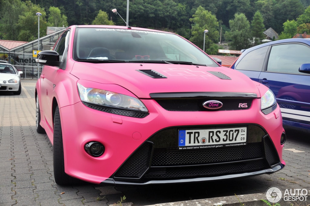 A Pink Ford Focus Race Car · Free Stock Photo