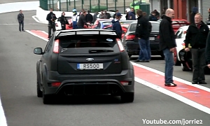 Ford Focus RS500 Track Sound
