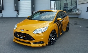 Ford Focus ST got 370 HP from Wolf Racing