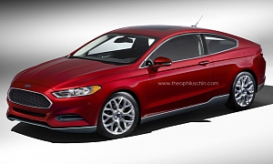 Ford Fusion / Mondeo Coupe Looks Like Evos Concept