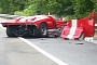 Ford GT 40 Crashes in Tennessee Due to Rain