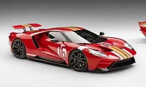 Ford GT Alan Mann Heritage Edition Unveiled Ahead of Chicago Auto Show Debut