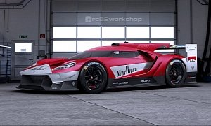 Ford GT Imagined in LMP1 Costume With Marlboro Livery, Consider Us In Love
