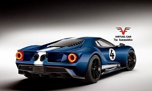 Ford GT Racecar Reportedly Spotted Testing on Track, to Debut at Le Mans in June 2015