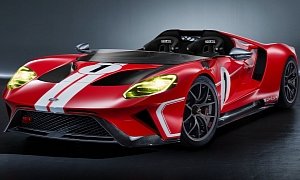 Ford GT Speedster Unofficial Concept Looks Like an Old-School Le Mans Racer