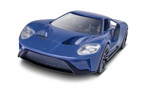 Ford GT Supercar Snaps in Place at the 2016 NAIAS with Help from Revell