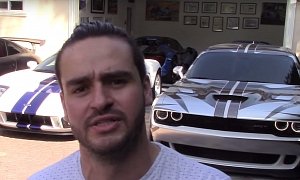 Ford GT vs. Dodge Challenger Hellcat Rev Battle Is All About Muscle