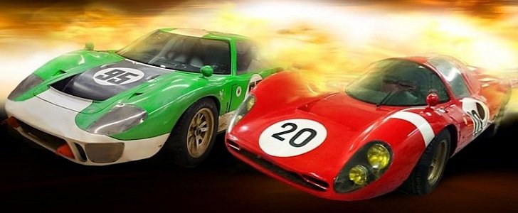 Ferrari P3 and Ford GT40 to show in public together for the first time