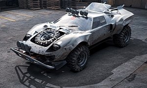 Ford GT40 "Offroad Bully" Keeps a Spare Wheel in Its Frunk