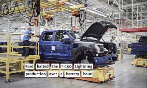 Ford Halts F-150 Lightning Production After Discovering an Undisclosed Battery Problem
