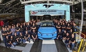 Ford Builds Its 150,000th Mustang Mach-E and Plans To Sell It in 37 Countries Worldwide