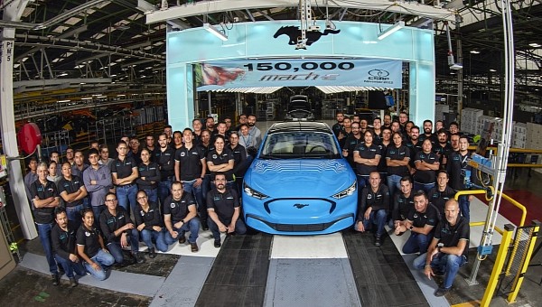 Ford has built its 150,000th Mustang Mach-E