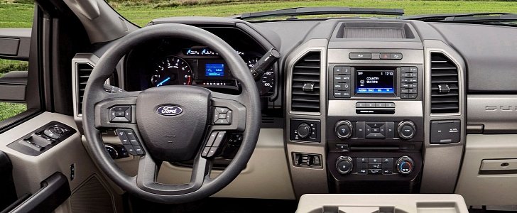 Ford F-Series HD interior