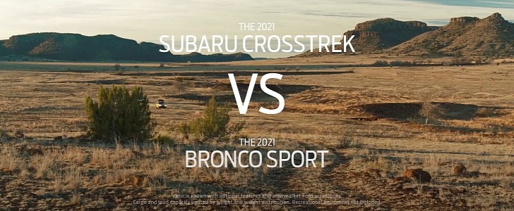 Compare the 2021 Subaru Crosstrek With the 2021 Ford Bronco™ Sport | Head to Head | Ford
