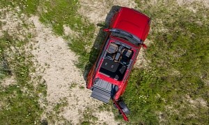 Ford Joins the Internet Community in Showing Aerial Views of the Open-Top Bronco